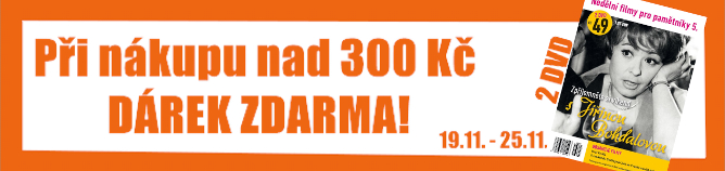 Při nákupu nad 300 Kč DÁREK ZDARMA!